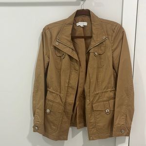 Mock-Neck Anorak Jacket